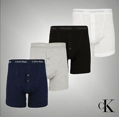 calvin klein 2 button boxers.